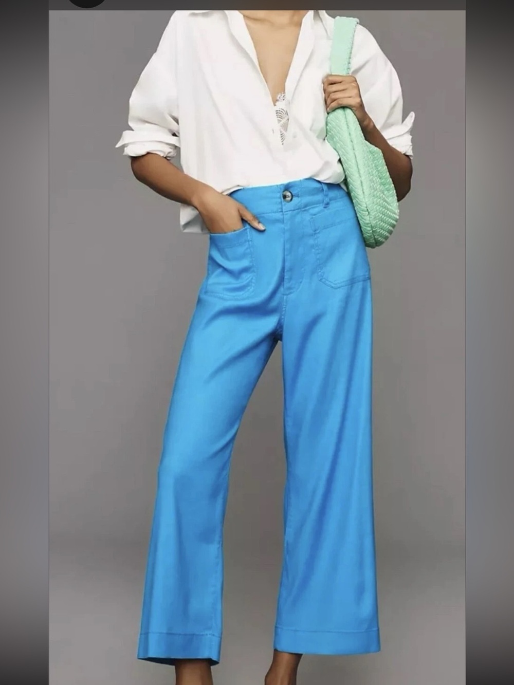 Anthropologie Maeve The Colette in Cornflower Blue